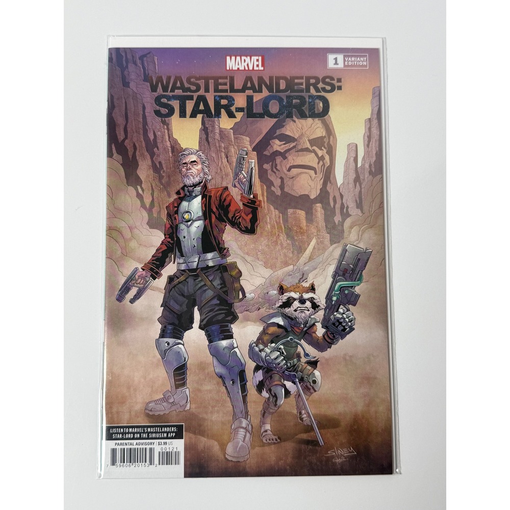 Wastelanders Star-Lord 1 Marvel 2022 Variant Edition Will Sliney Cover Rocket